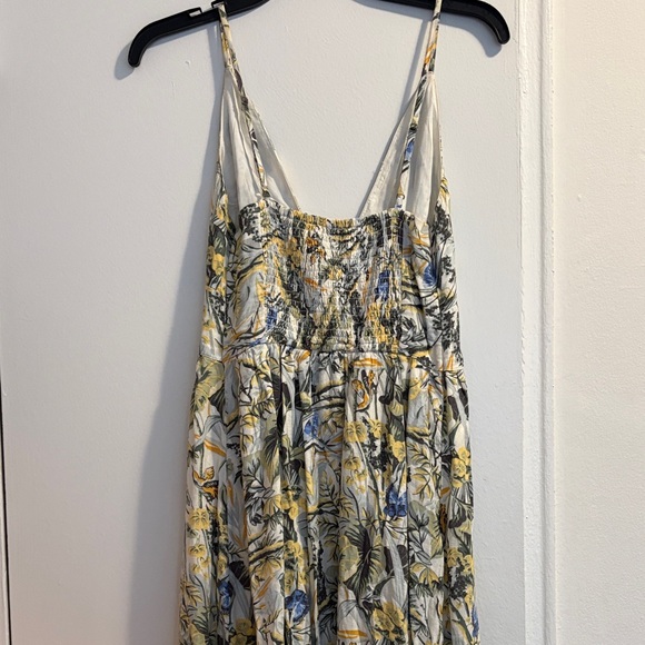 Abercrombie & Fitch Plunge Floral Tropical V-Neck Maxi Dress - Picture 7 of 7